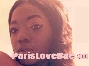 ParisLoveBae_xo